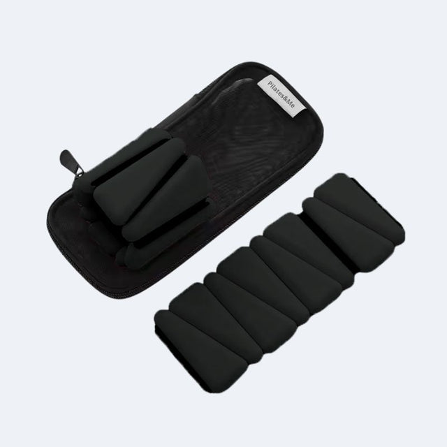 Poids Pilates 1kg Noir pour chevilles et poignets