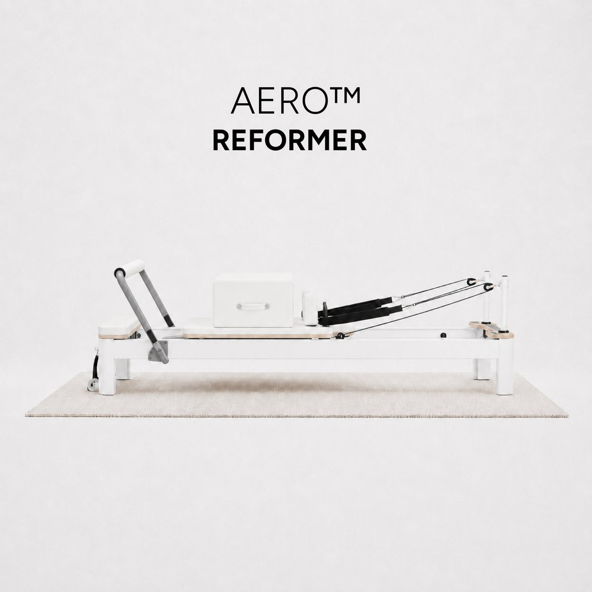 Reformer Pilates AERO™ Blanc