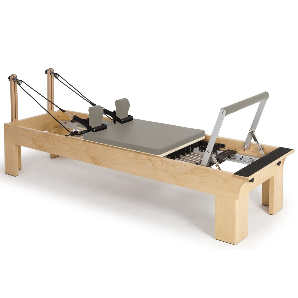 Reformer Pilates Bois Confort Studio et Maison - Équipé | Elina Pilates®