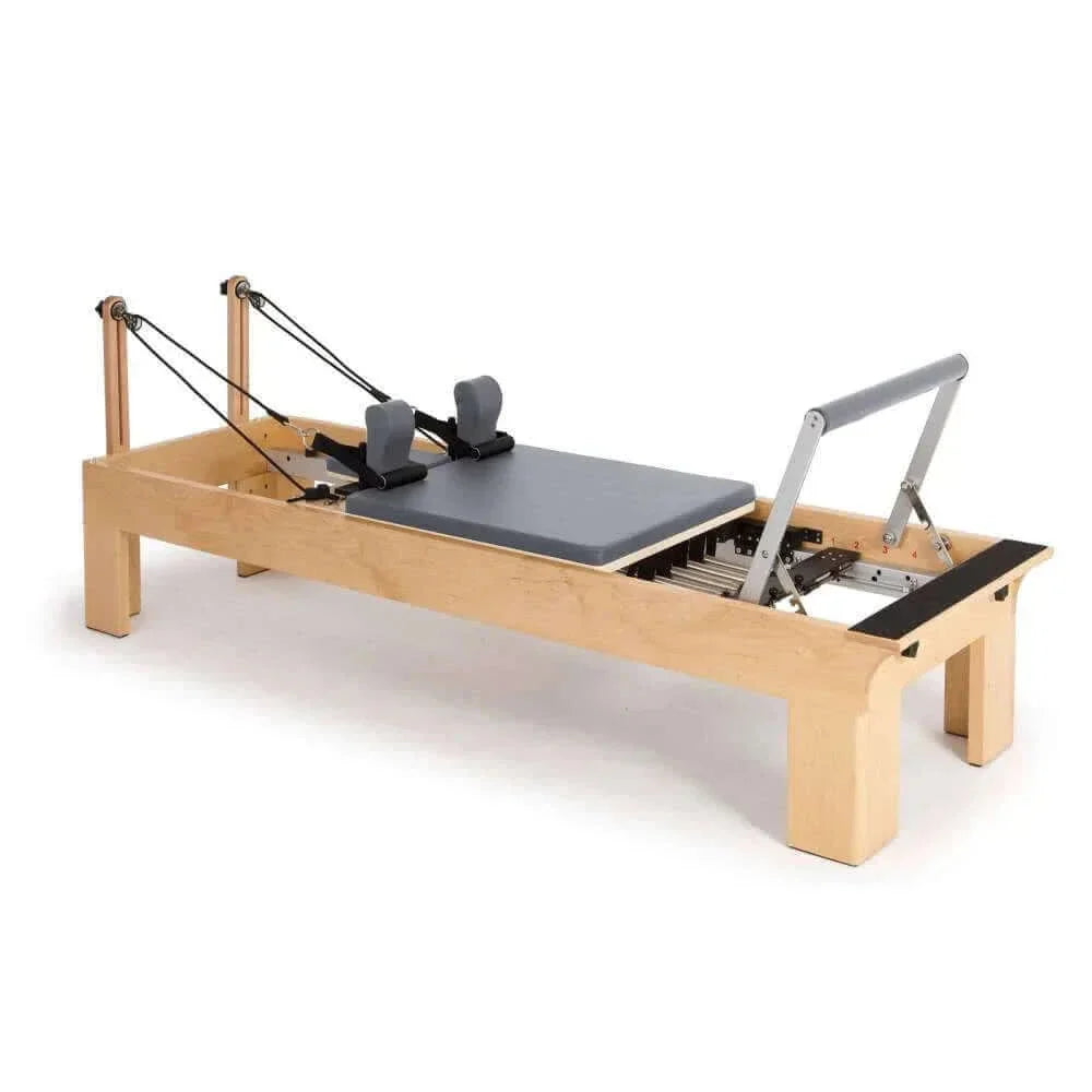 Reformer Pilates Bois Confort Studio et Maison - Équipé | Elina Pilates®