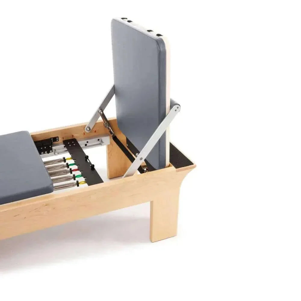 Reformer Pilates Bois Confort Studio et Maison - Équipé | Elina Pilates®