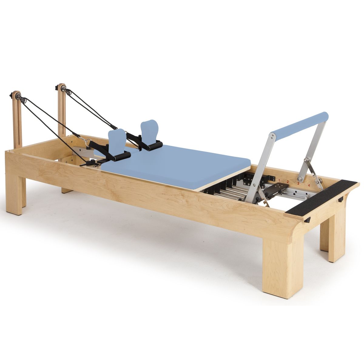 Reformer Pilates Bois Confort Studio et Maison - Équipé | Elina Pilates®