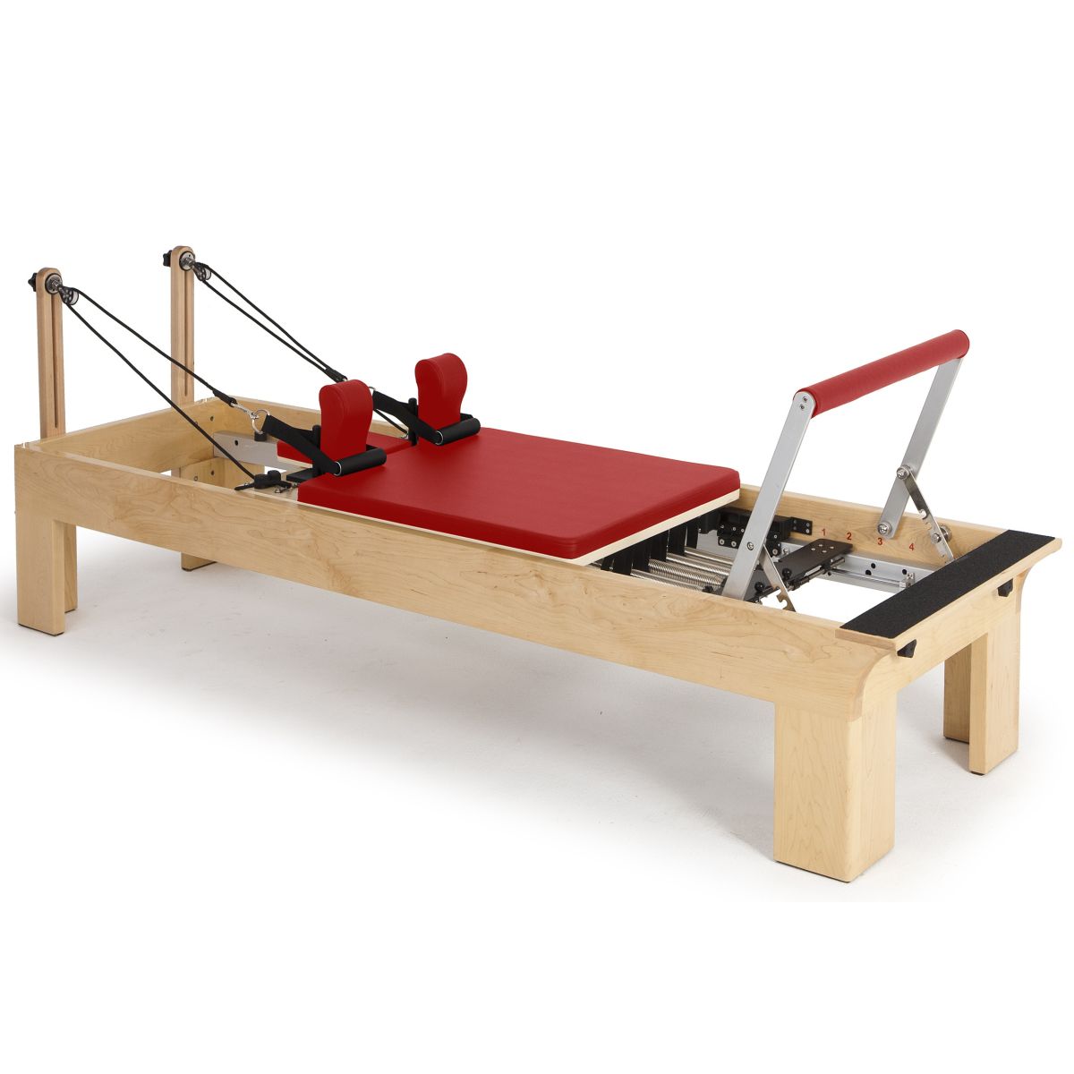 Reformer Pilates Bois Confort Studio et Maison - Équipé | Elina Pilates®