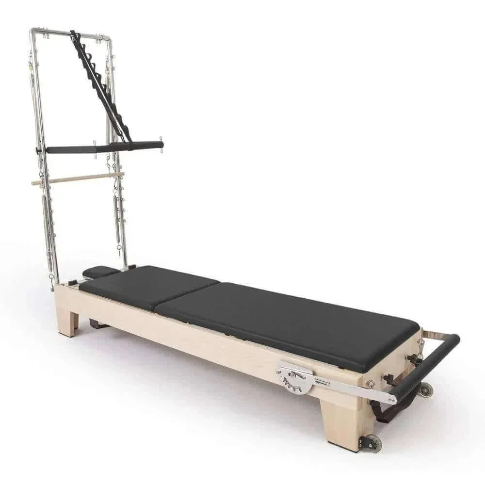 Reformer Pilates Elite en Bois avec Tour | Elina Pilates®