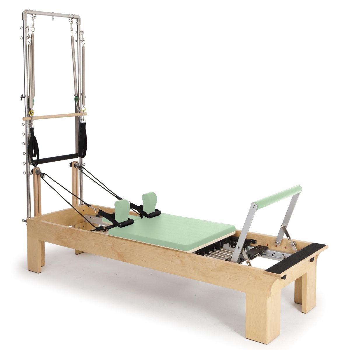Reformer Pilates Physio en Bois avec Tour | Elina Pilates®
