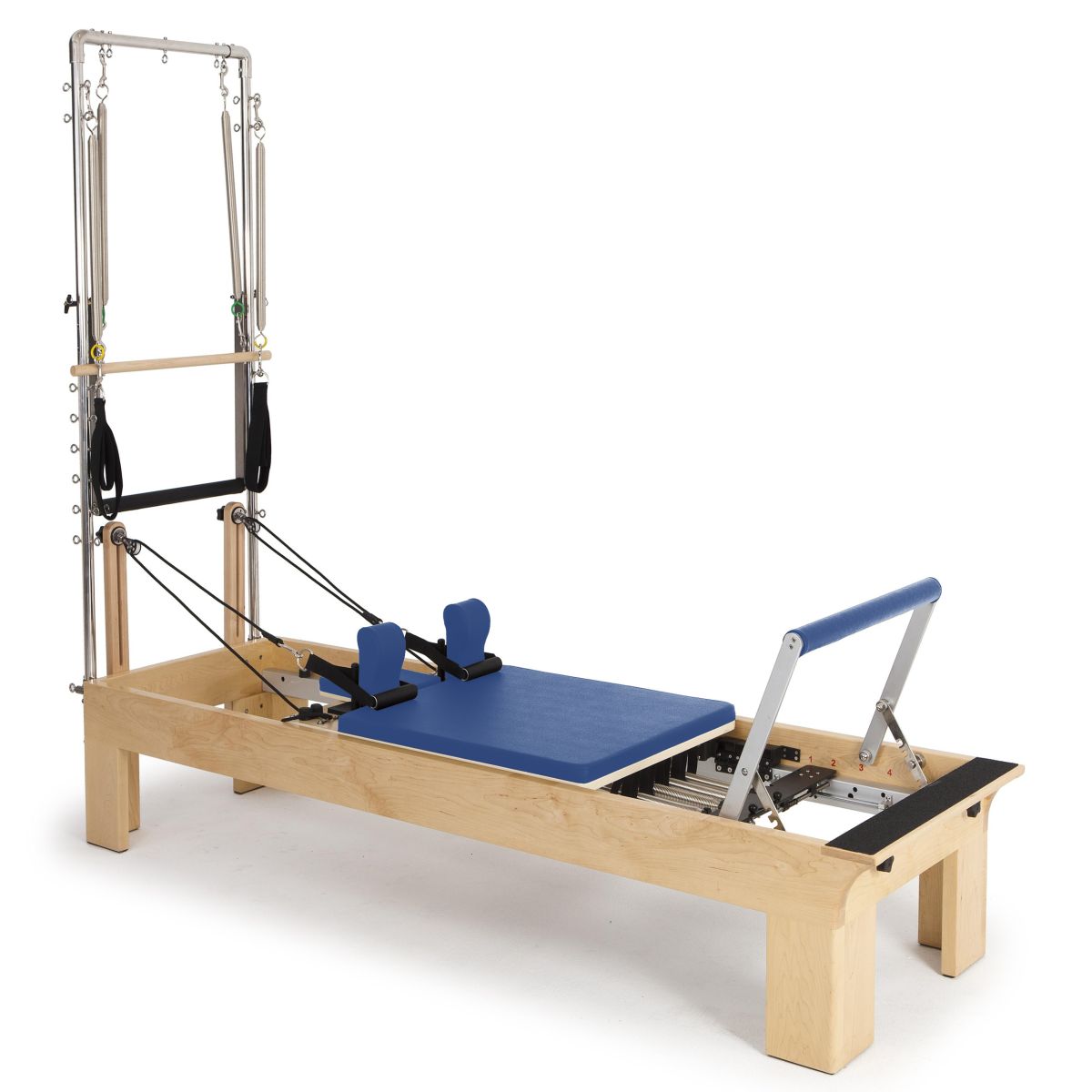 Reformer Pilates Physio en Bois avec Tour | Elina Pilates®