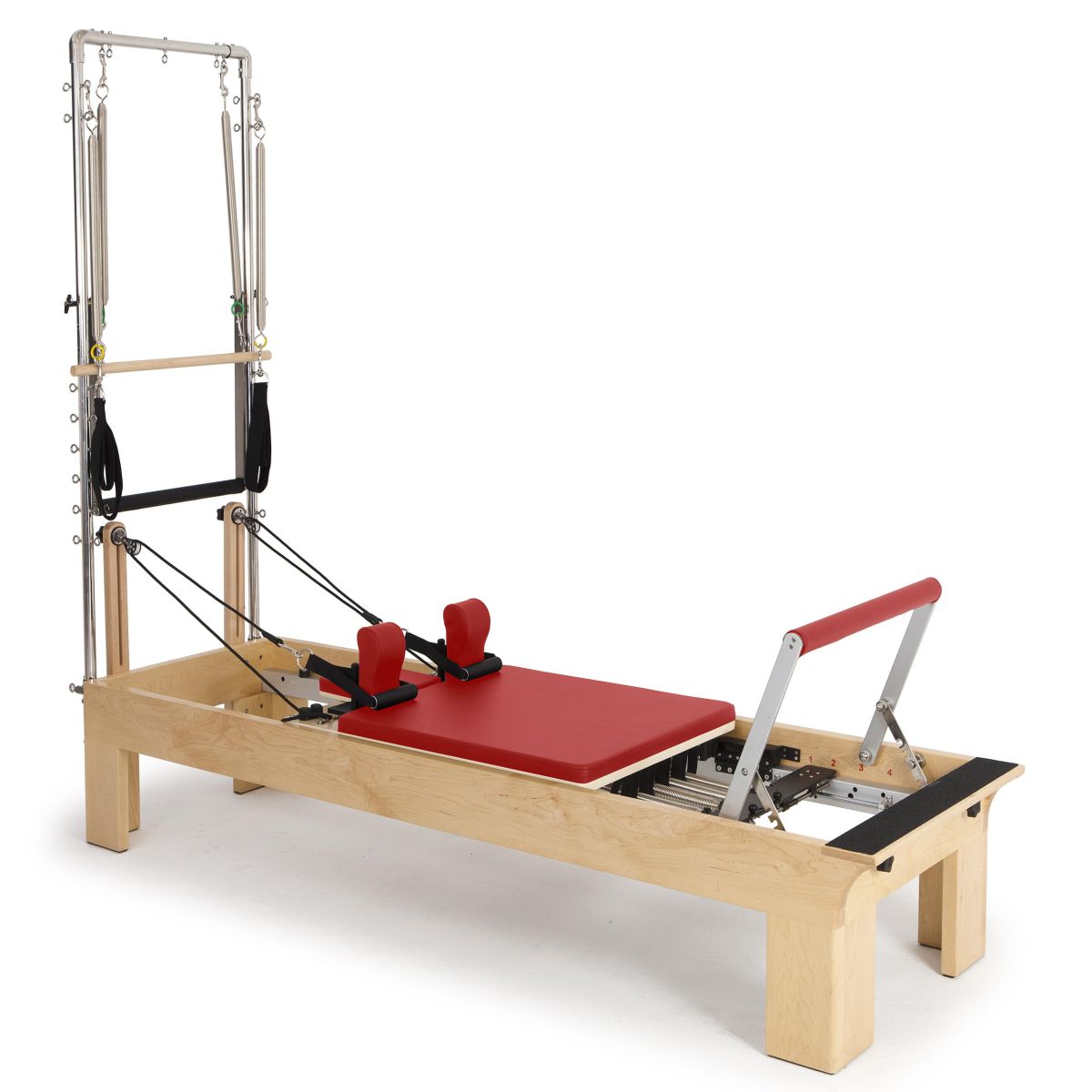 Reformer Pilates Physio en Bois avec Tour | Elina Pilates®