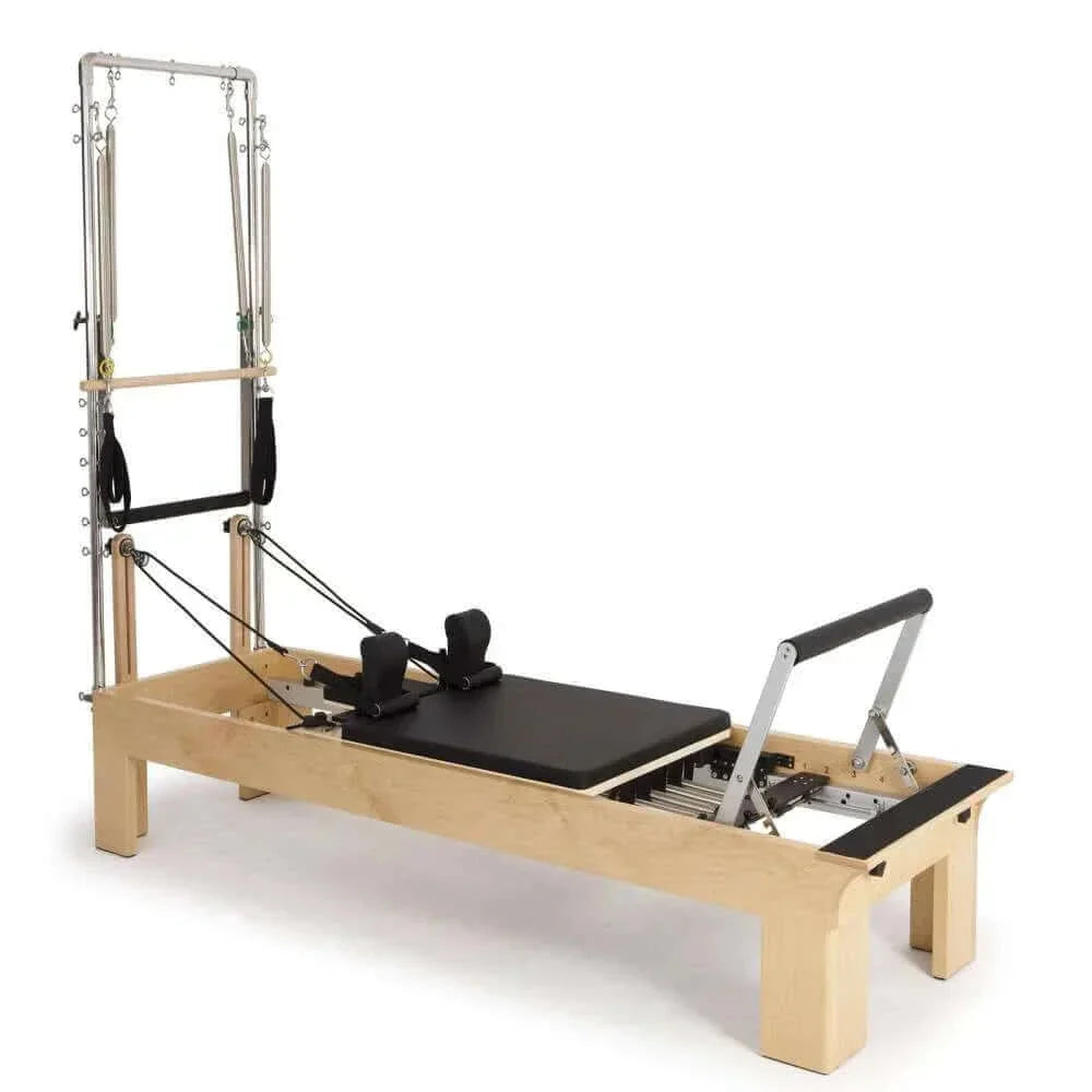 Reformer Pilates Physio en Bois avec Tour | Elina Pilates®