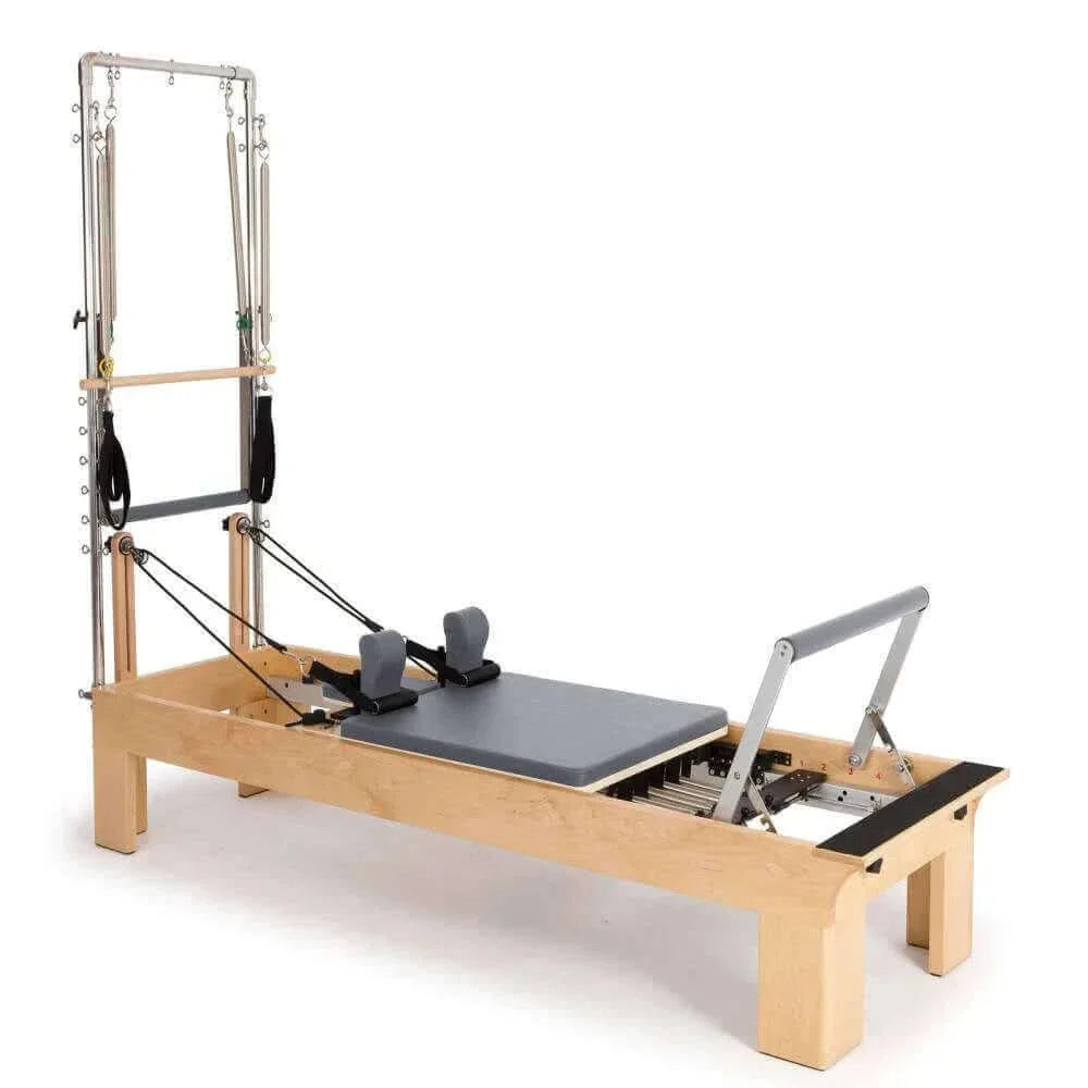 Reformer Pilates Physio en Bois avec Tour | Elina Pilates®