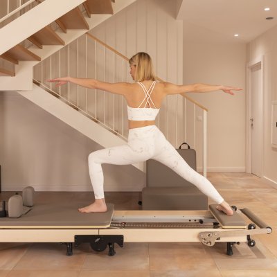 Reformer Pilates pliable facile à ranger | Elina Pilates®