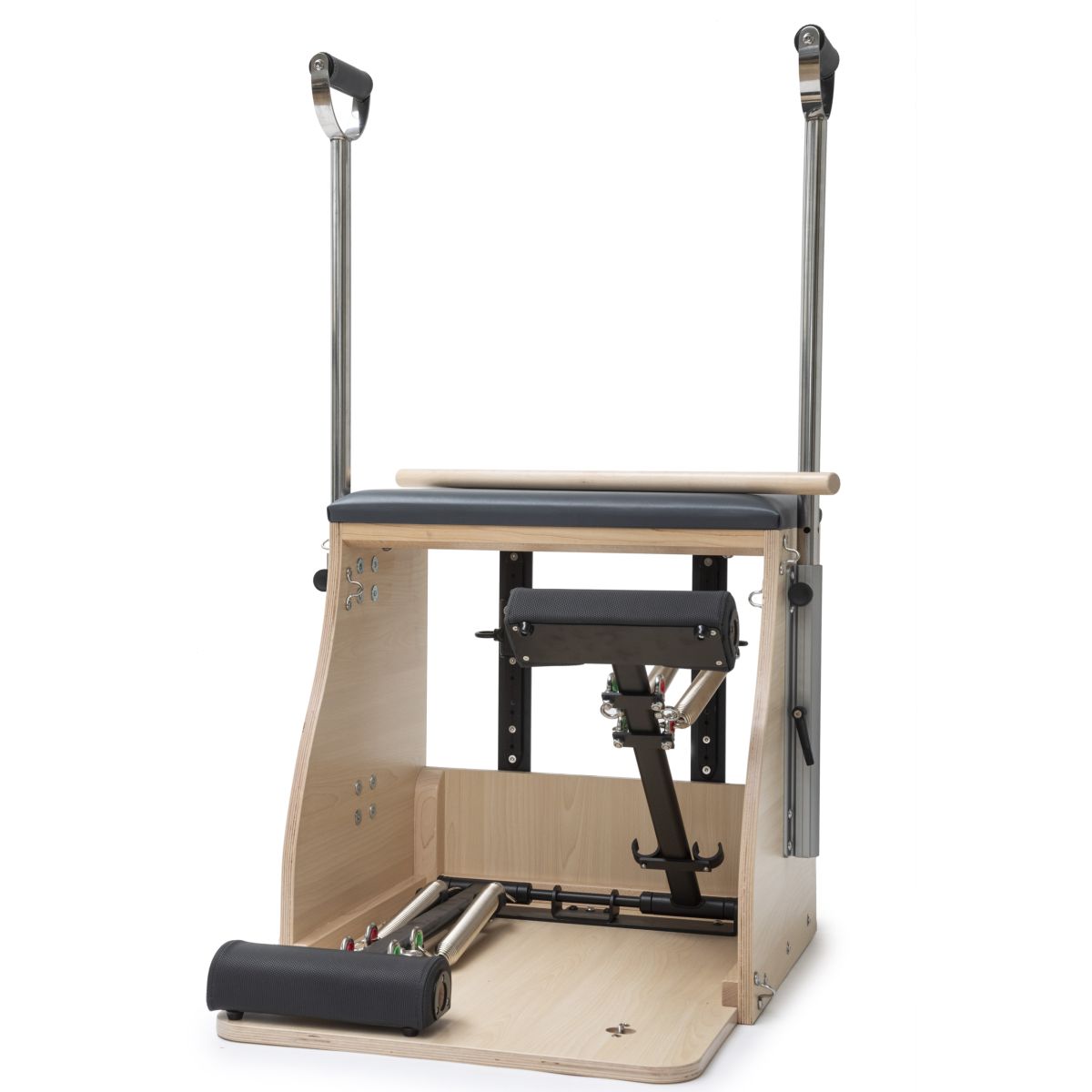 Chaise Combo Pilates Bois Elite avec poignées | Elina Pilates®