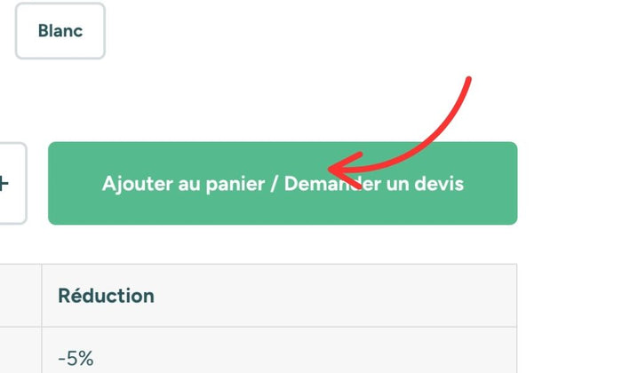 Etape 1 Demandez un devis