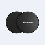 Schwarze Pilates-Gleiter