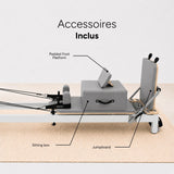 Reformer Pilates AERO™ Gris