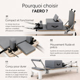 Reformer Pilates AERO™ Gris