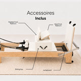 Reformer Pilates CLASSIC™ Blanc