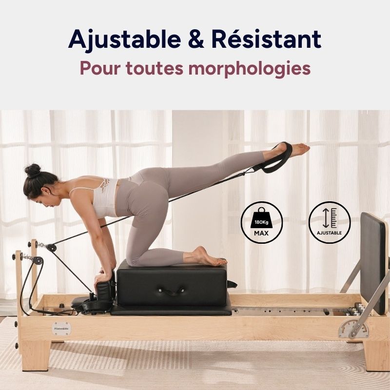 Reformer Pilates Pliable pour Studio Pilates