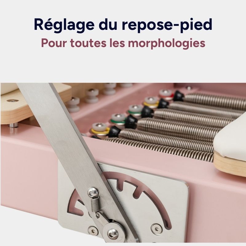 Reformer Pilates Pliable Rose | Pilates&Me
