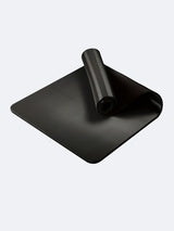 Schwarze rutschfeste Pilatesmatte | 183 x 61 cm